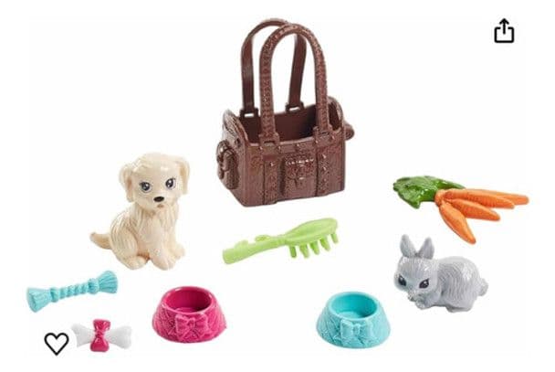 Barbie Animal Lover Set con Accesorios
