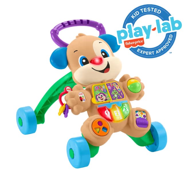 Juguete Andador Fisher-Price Laugh & Learn Smart Stages Learn With Puppy Walker para Bebés y Niños Pequeños - Miniatura 3