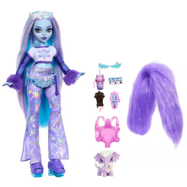 Muñeca Monster High, Abbey Bominable, Muñeca de Moda Yeti con Accesorios - Miniatura 3