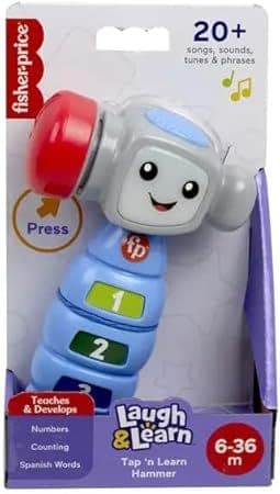 Martillo Fisher-Price Laugh & Learn Tap 'n Learn (Golpea y Aprende)