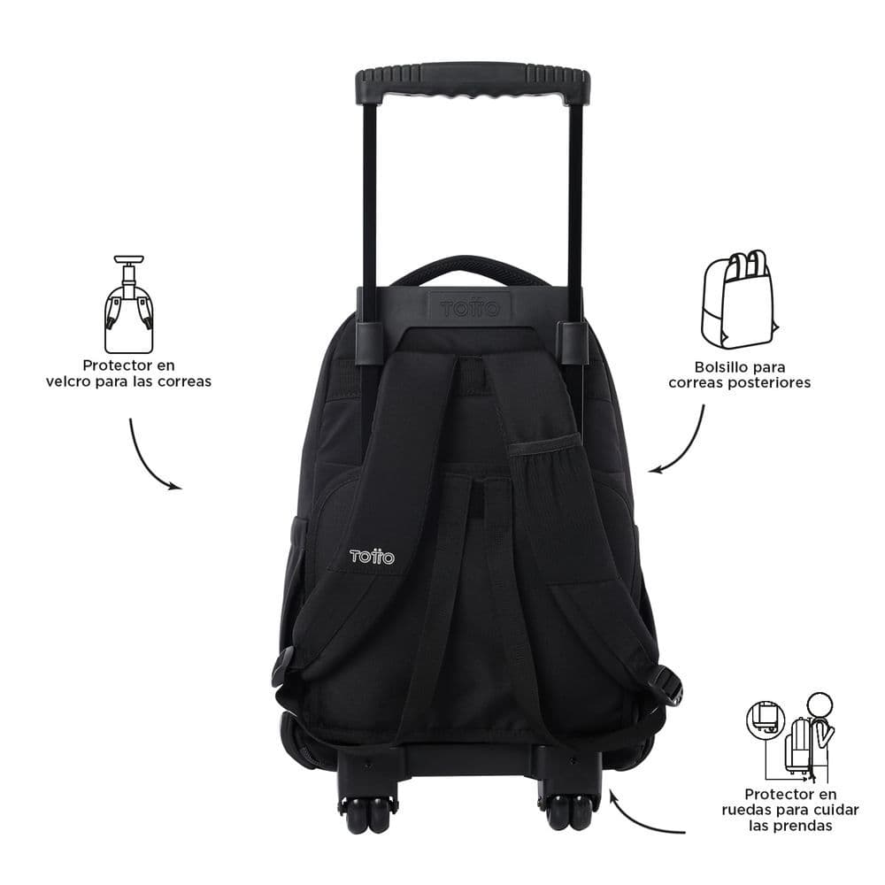 Morral Escolar con Ruedas Renglones - Miniatura 3