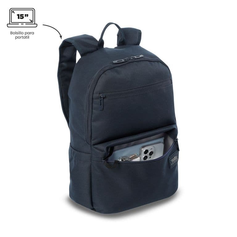 Morral Universitario Drago Porta PC 15" Azul - Miniatura 4