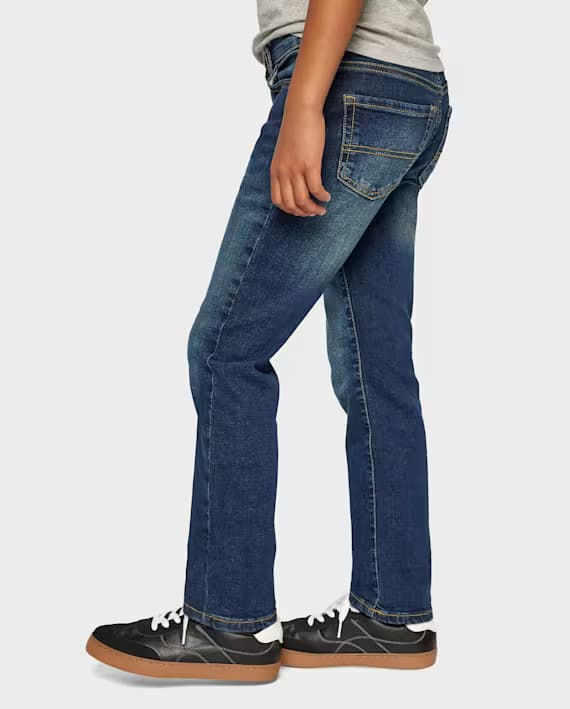 The Children’s Place – Jeans Rectos para Niño – Azul – Tallas 5–18