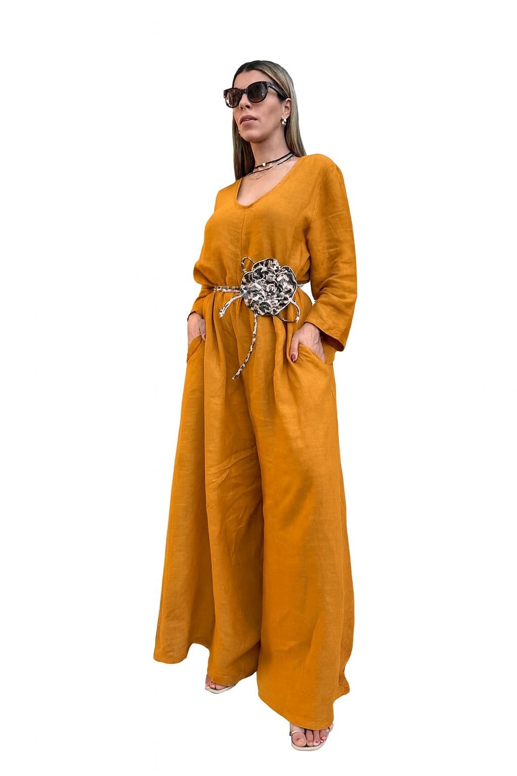 Mono Palazzo Italiano – Color Mostaza