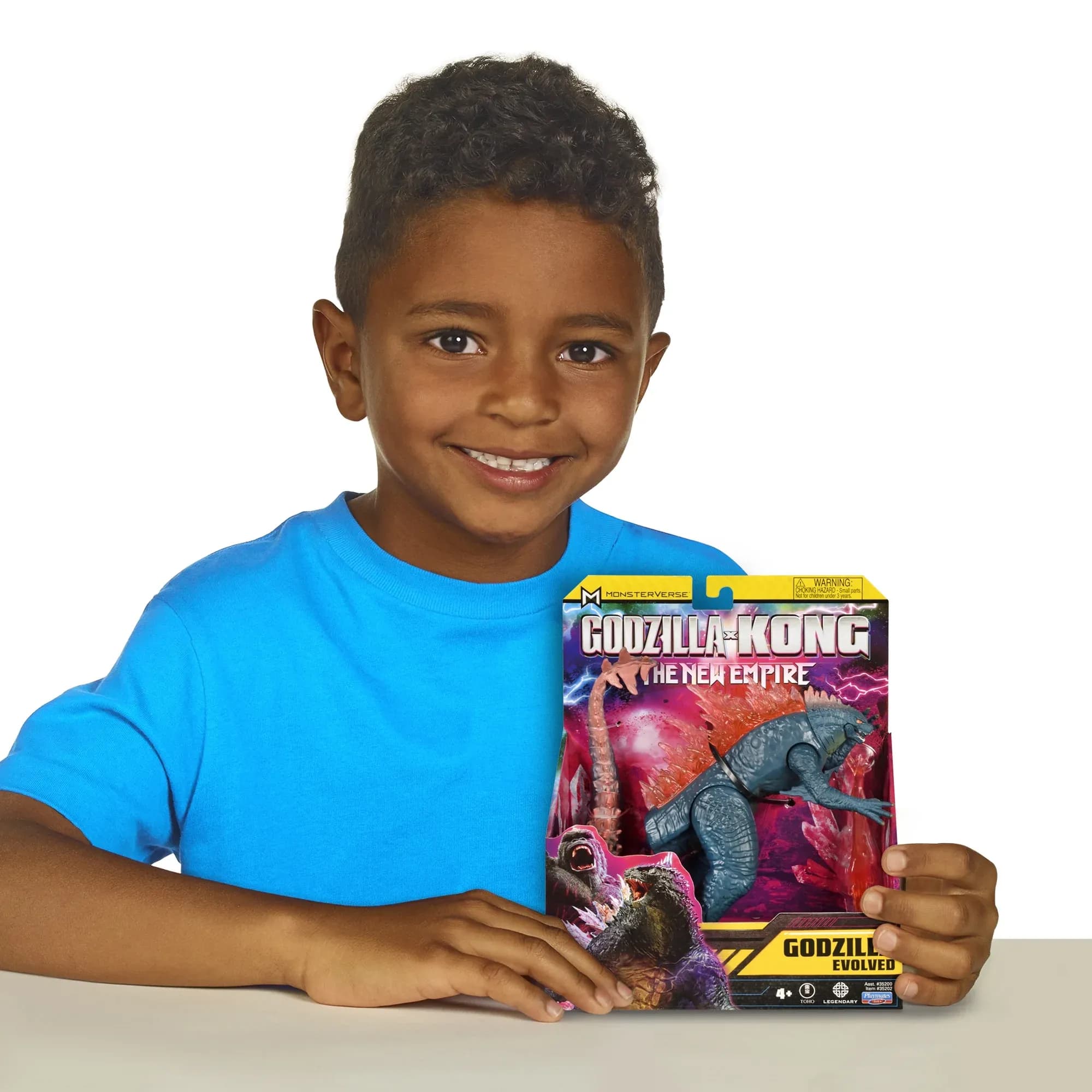 Figura Godzilla Evolucionado de 15 cm con Rayo de Calor Godzilla x Kong de Playmates Toys - Miniatura 3