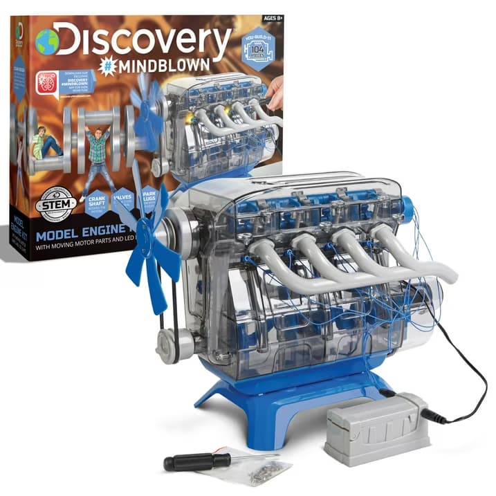 Kit de Motor de Modelo Discovery™ #Mindblown, con Piezas Móviles y Luces LED