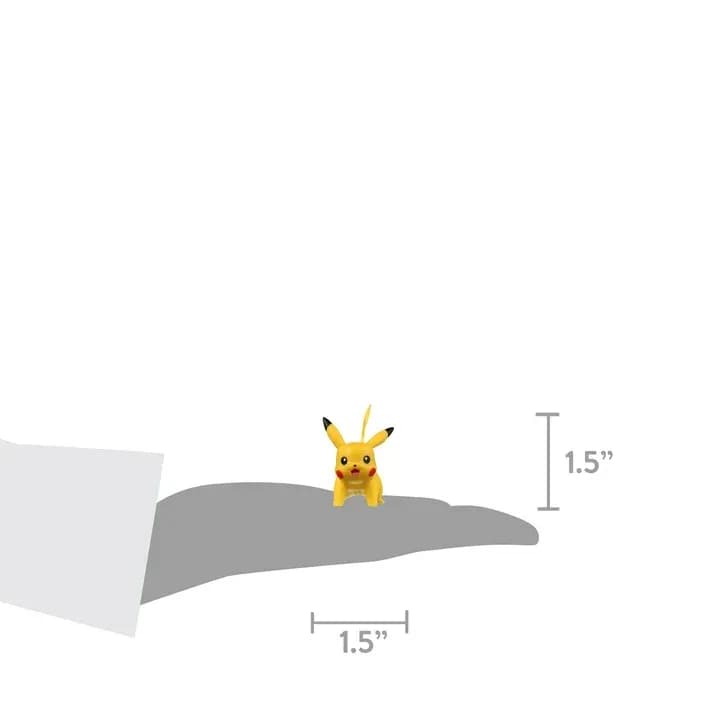 Paquete de 2 Figuras de Batalla Pokémon - Charizard (11.4 cm) y Pikachu (5 cm) - Miniatura 3