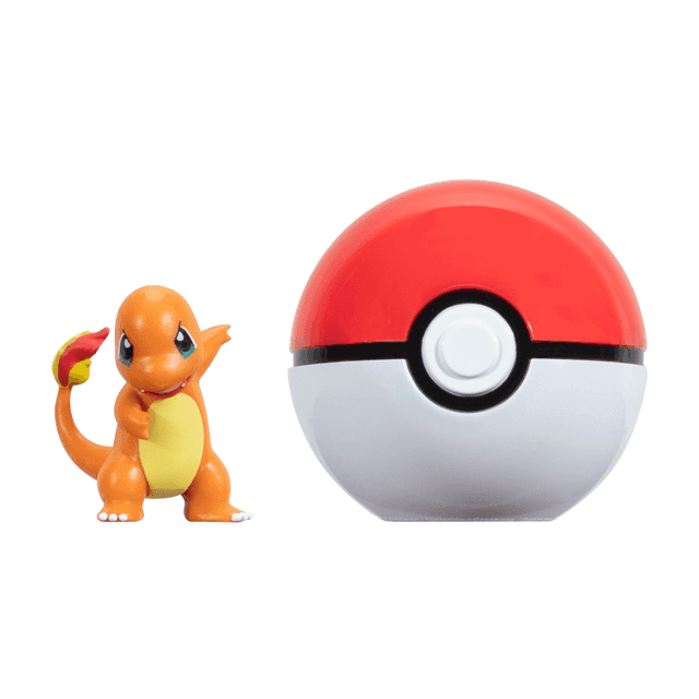 Pokémon Clip ‘N’ Go: Charmander y Poké Ball - ¡Llévalos Contigo!