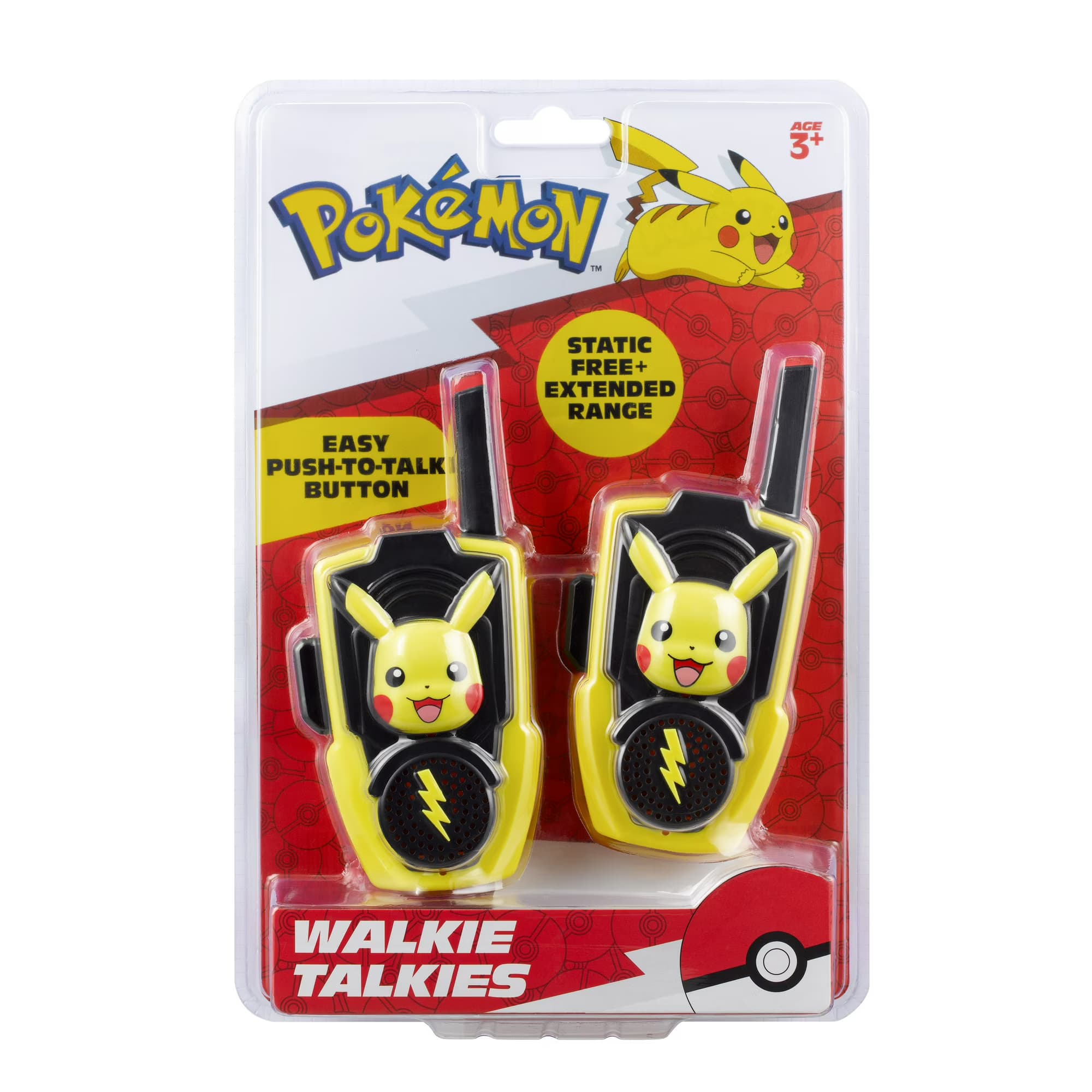 Walkie Talkies Pokémon de Alcance Extendido - Figuras de Acción para la Aventura
