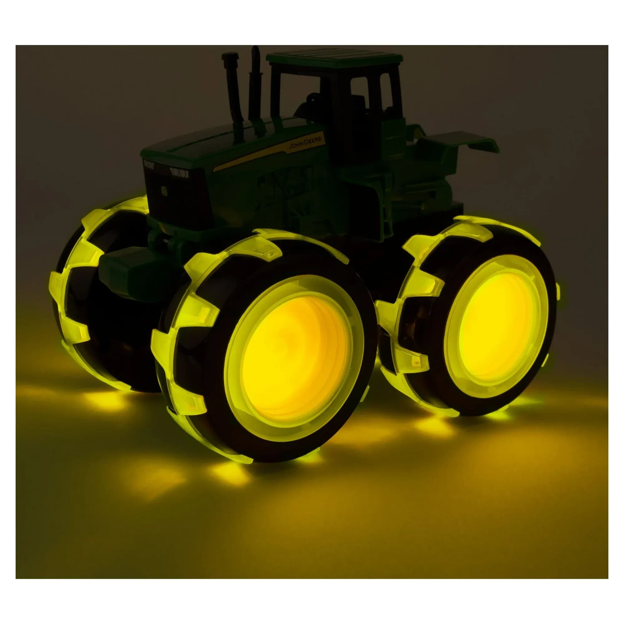 Tractor John Deere Monster Treads con Ruedas de Rayo (Lightning Wheels) - Miniatura 3