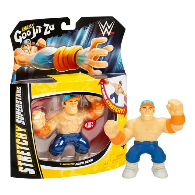 Heroes of Goo Jit Zu WWE Stretchy Superstars John Cena, Figura de Acción Elástica