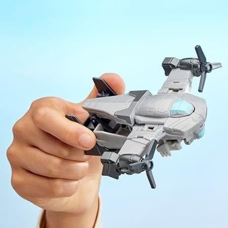 Figura de Acción TRANSFORMERS EarthSpark 1-Step Smash Changers Megatron de 10 cm