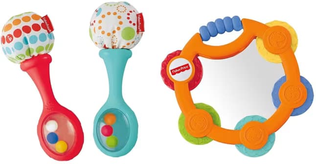 Set de Regalo Pandereta y Maracas Fisher-Price