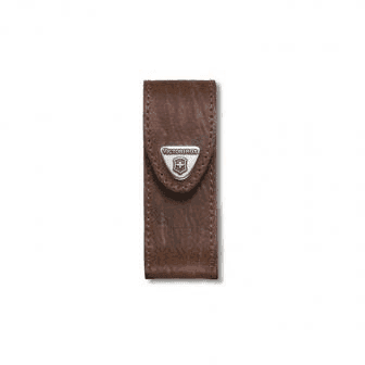 Estuche de cuero Victorinox para navaja estándar - Marrón