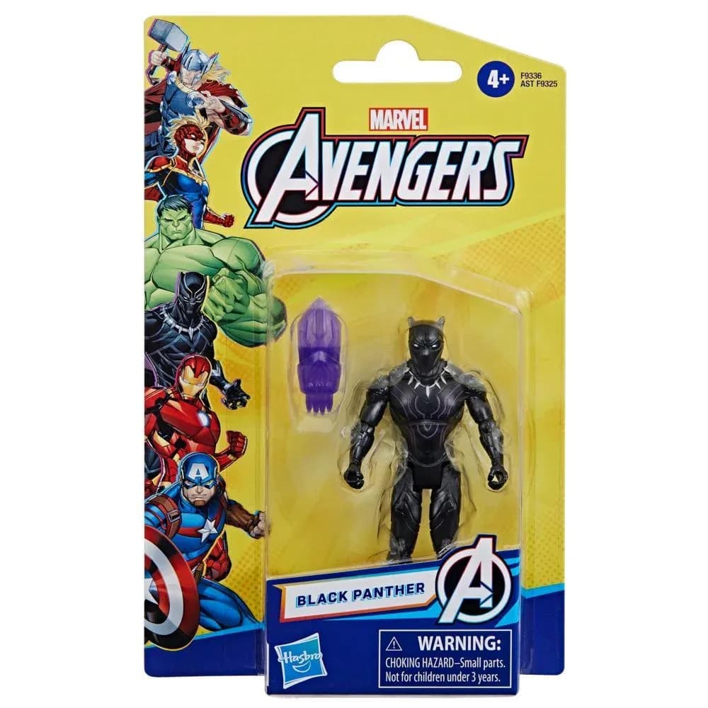 Figura de Acción Black Panther Epic Hero Series Marvel Avengers de 10 cm