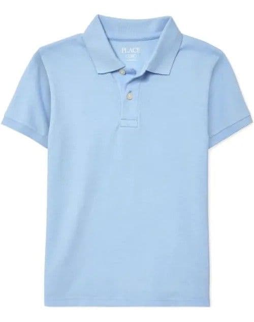 Chemise Escolar Azul The Childrens Place