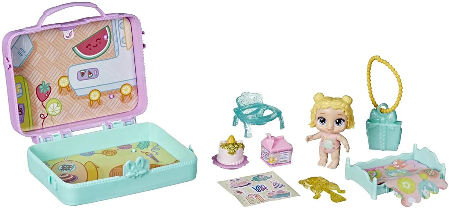 Baby Alive Foodie Cuties - Sorpresa en Caja de Almuerzos con Accesorios