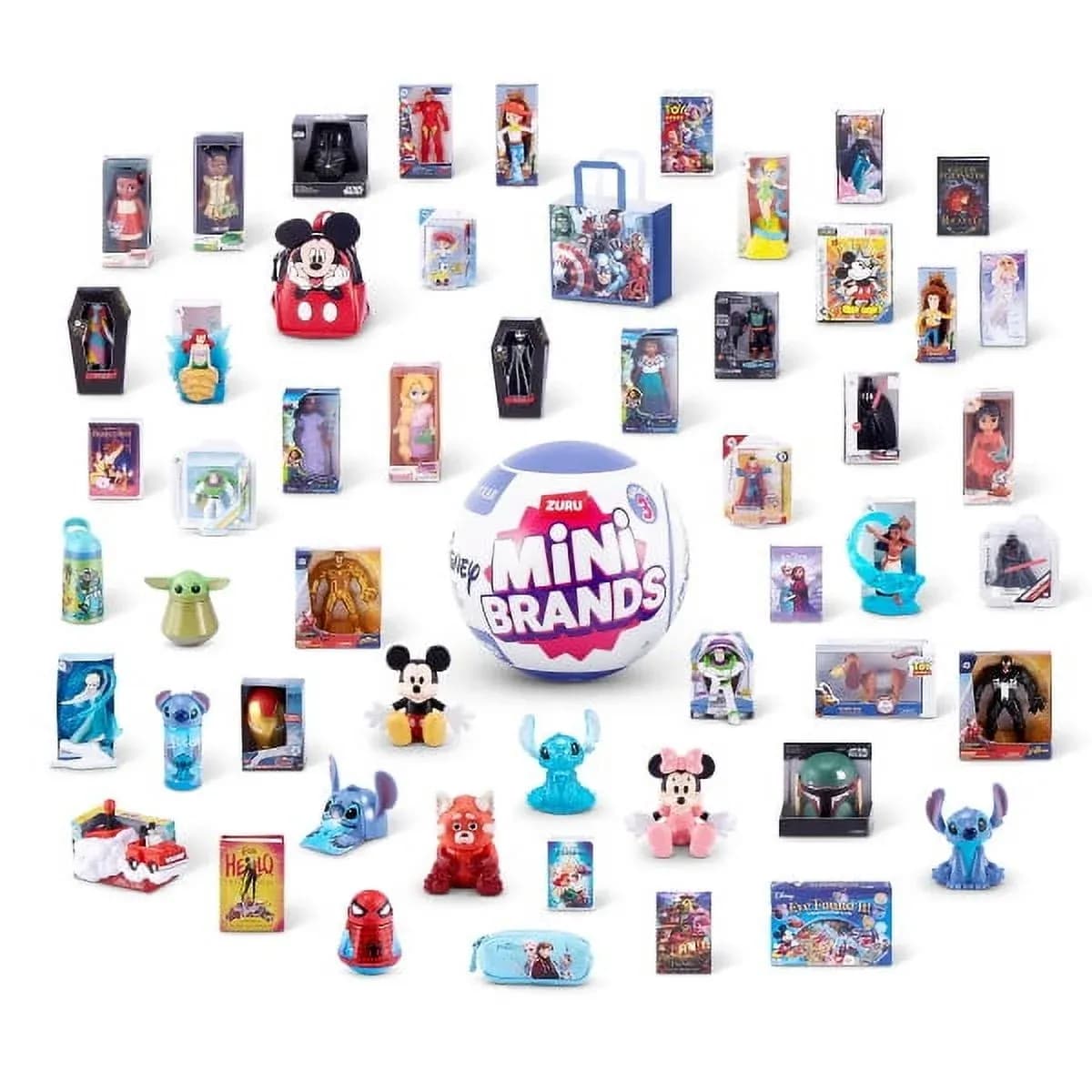 Cápsula Mini Brands Disney Store Serie 3, Novedad Sorpresa de Unboxing de ZURU