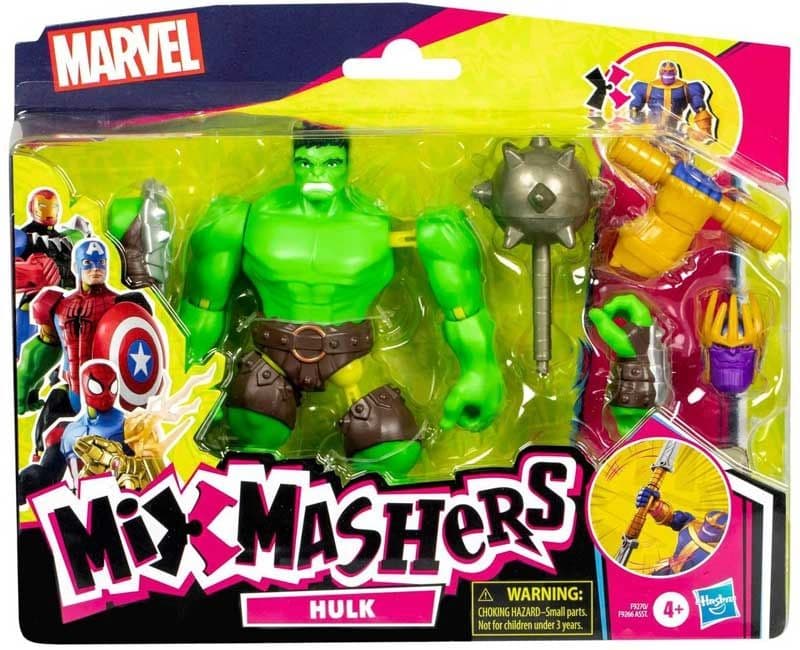 Surtido de Figuras de Acción Deluxe MixMashers Marvel Avengers